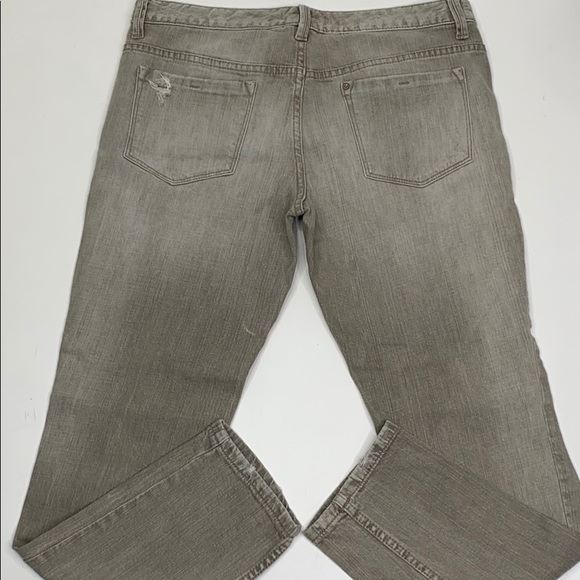 Free People Meg’s Tan Distressed skinny jeans 30 - Picture 4 of 14